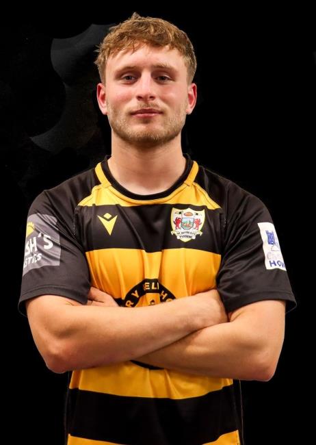 Owain Swaine - scored winning try for St Davids at Tenby Owain Swaine - scored winning try for St Davids at Tenby